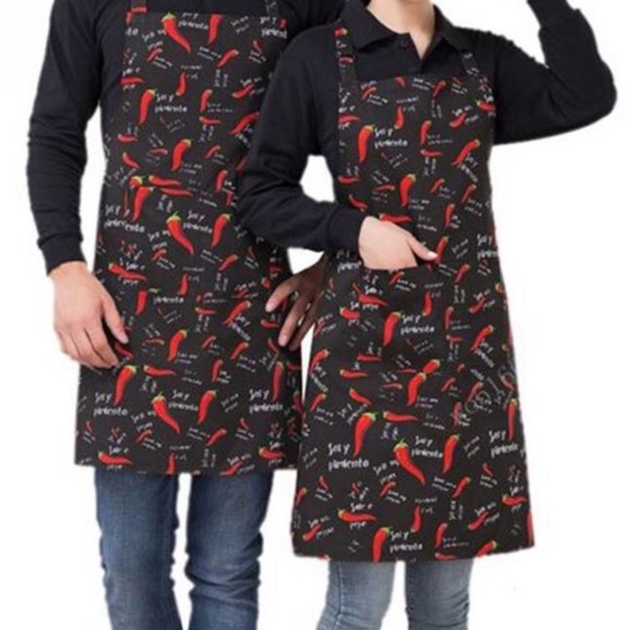 Spicy chili picante kitchen cooking working apron - Picture 1 of 7